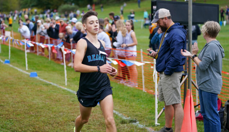 Reagan HS’s Tate Shore captures men’s varsity title in High Country XC Classic