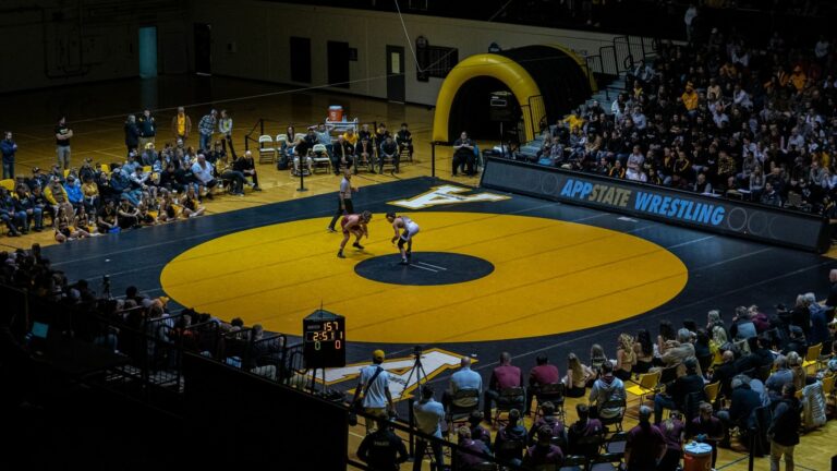 App State Wrestling stays undefeated in SoCon with 31-3 decision over The Citadel