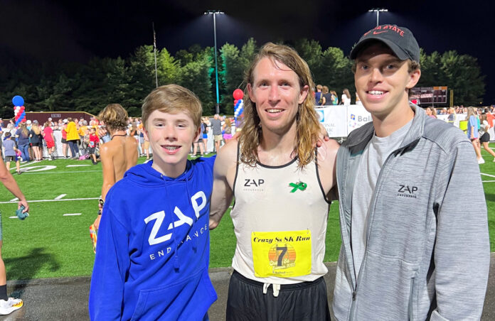 Andrew Colley post-race