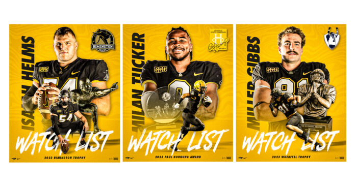 awards for rimington, hornung, wuerffel