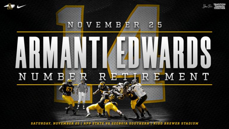 App State to retire Armanti Edwards’ No. 14 in Nov. 25 ceremony