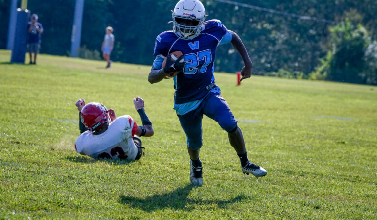 Wolverines rally to beat W. Alexander, 28-8