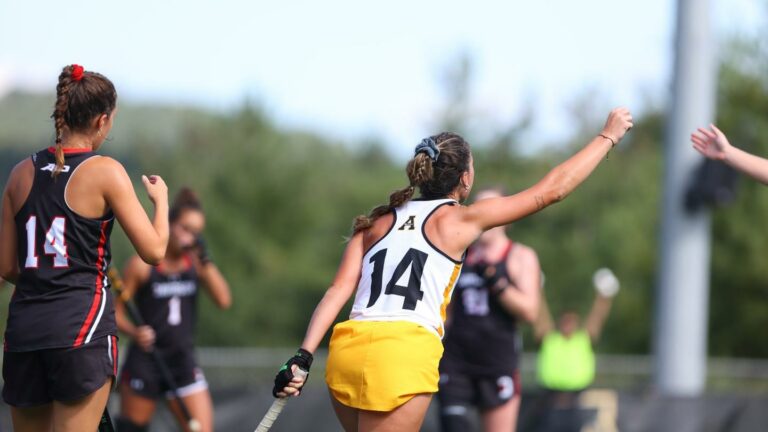 Orcutt propels App State field hockey to 1-0 win over Davidson
