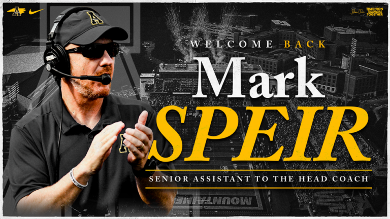 Mark Speir returns to App State Football
