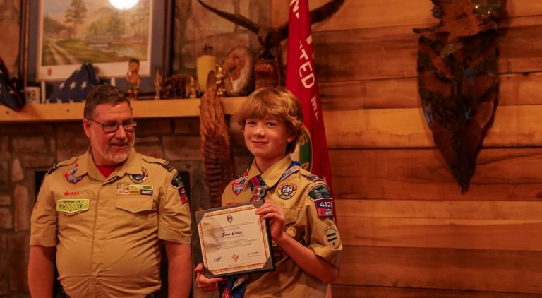 Blowing Rock’s new ‘pump track’ earns national attention as Evan Cutlip’s Eagle Scout service project