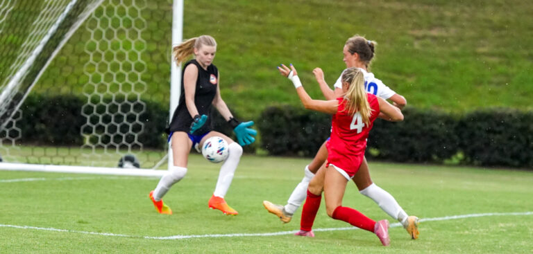 Split Decision: West women’s all-stars win, 1-0, while East men’s all-stars prevail, 3-2