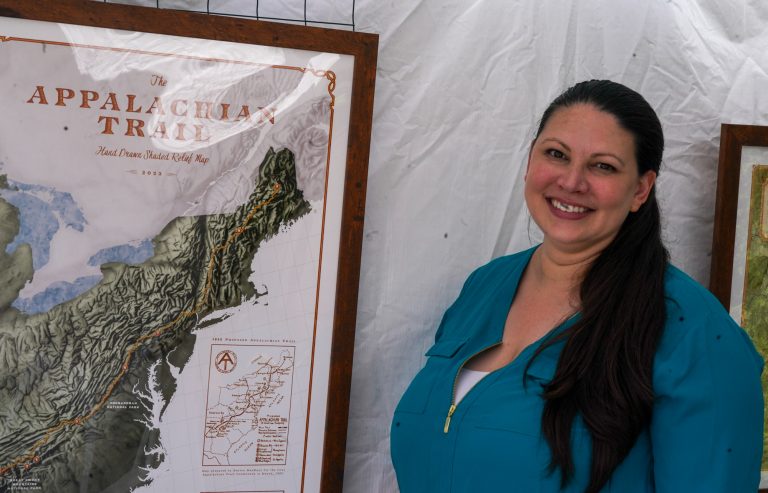 Catching My Eye at Art in the Park: Appalachian Mapping Company