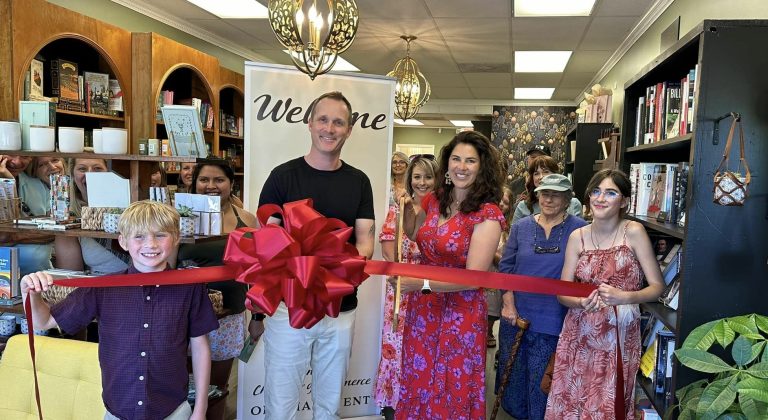 RIBBON CUTTING: Firelight Book & Candle