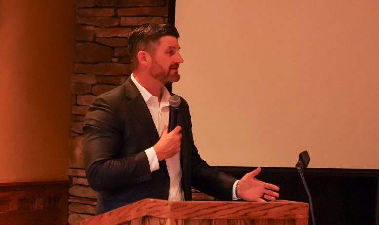 A ‘baseplate’ for life: Edward Graham inspires standing room only crowd at Men’s Connection special event