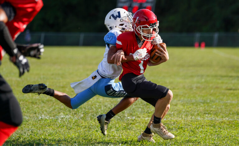 Wolverines drop tussle to West Alexander, 14-6
