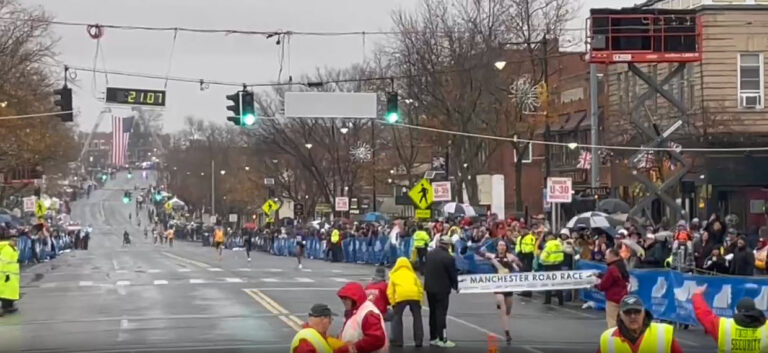 VIDEO: Blowing Rock’s Colley captures Manchester Road Race title