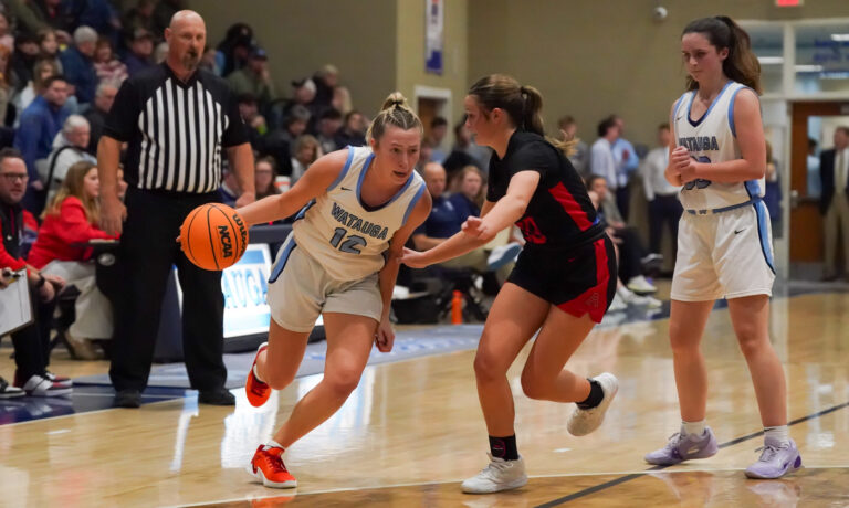 Watauga WBB survives, rallies and runs away from Avery County, 52-32