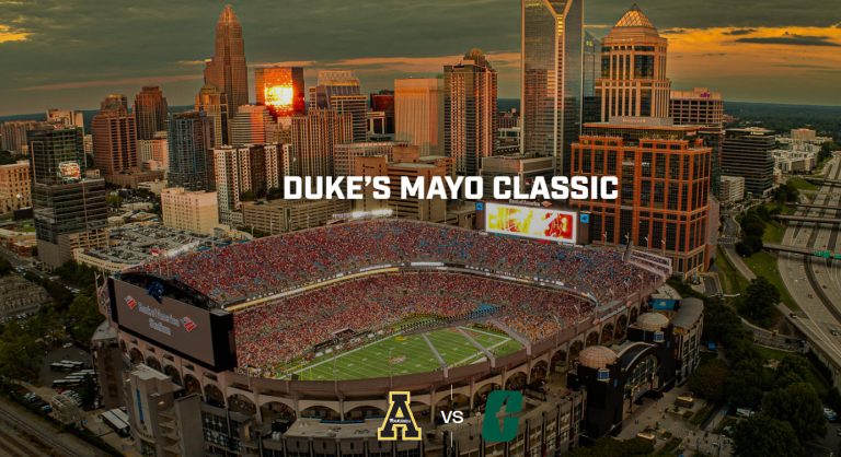 App State to open 2025 football season vs. Charlotte in Duke’s Mayo Classic, Aug. 29