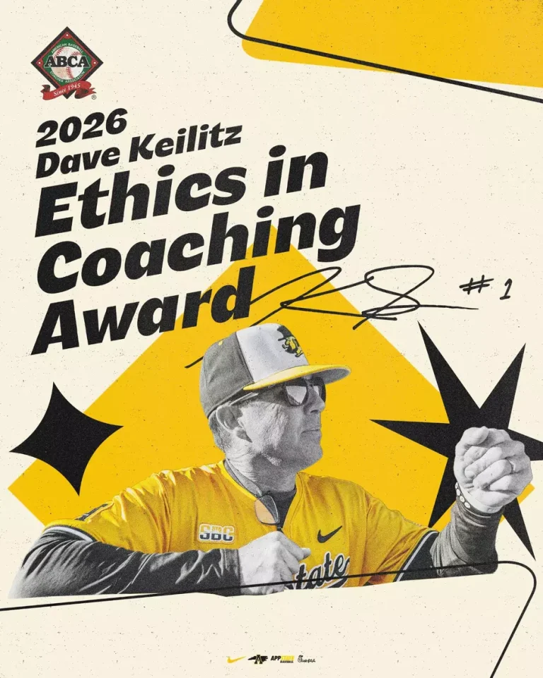 Smith named recipient of ABCA Ethics in Coaching Award