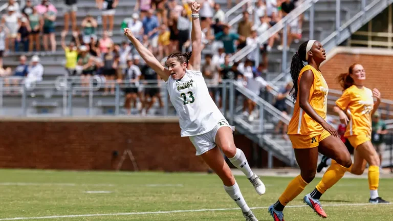 Mountaineers suffer a first blemish, lose 2-0 to William & Mary