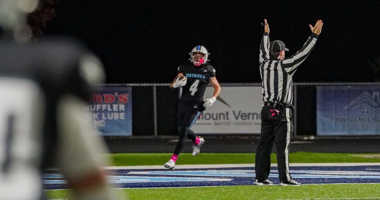 Peays’ 3 TDs, INT highlight ‘Senior Night’ in helping Watauga defeat McDowell, 55-21