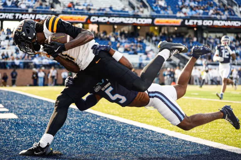Late App State rally falls short at Old Dominion, 24-21
