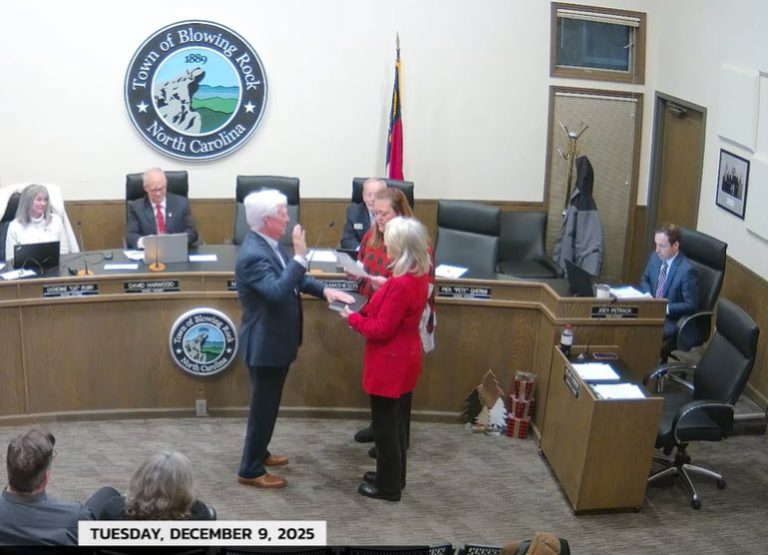 Light agenda features swearing in of newly elected commissioners and introduction of Interim Town Manager