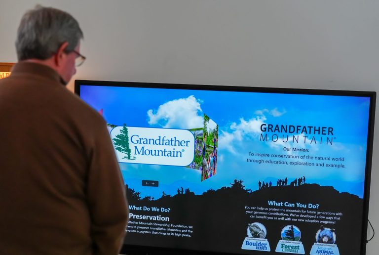 Rotarians learn about education opportunities at Grandfather Mountain